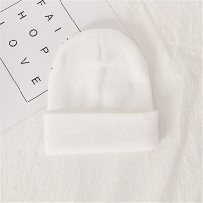 Knit Beanie for Fall and Winter in Candy Colors