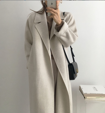 Chic Dual-Sided Woolen Coat