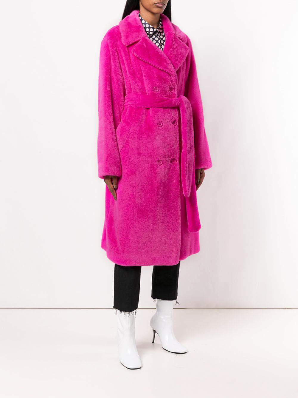 Elegant Faux Fur Winter Coat