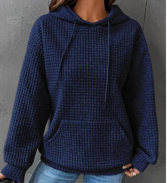 Ladies' Relaxed Solid Long-Sleeve Sweater