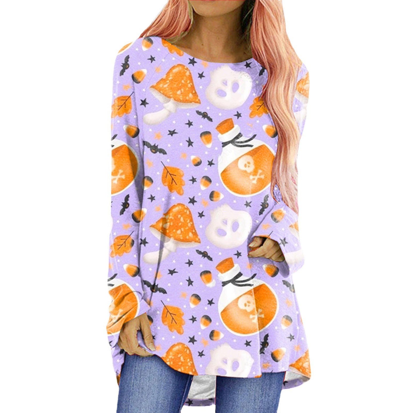 Halloween Spirit Women's Long-Sleeve Tee