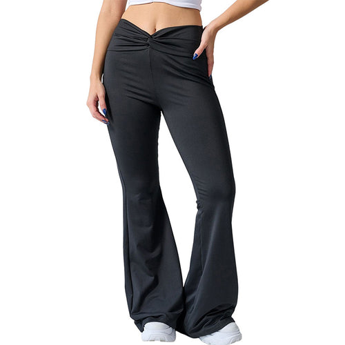 Trendy Slimming Street Flares