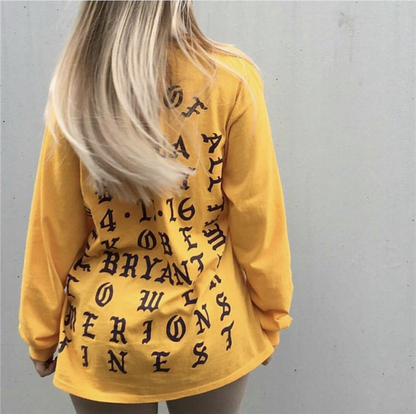 Pablo Inspired Long Sleeve Hoodie