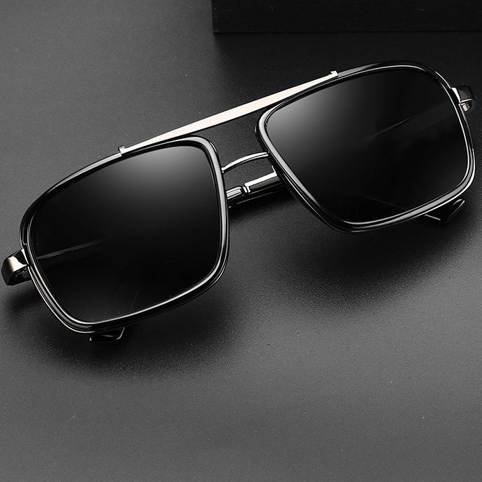 RetroShield Men's Polarized Sunglasses