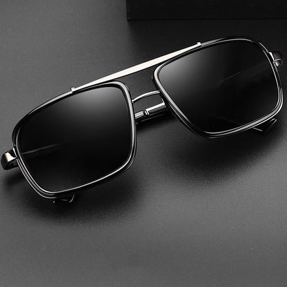 RetroShield Men's Polarized Sunglasses