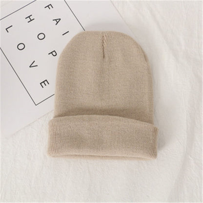Knit Beanie for Fall and Winter in Candy Colors