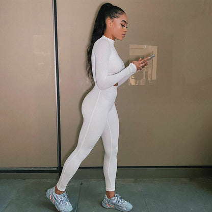 High-Waist Autumn Ensemble