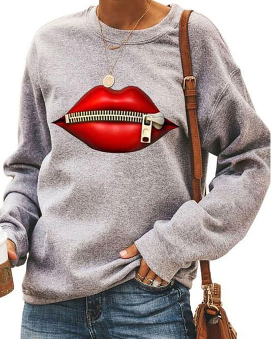 Autumn Chic Long-Sleeve Pullover Sweater
