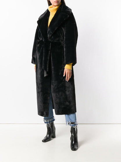 Elegant Faux Fur Winter Coat