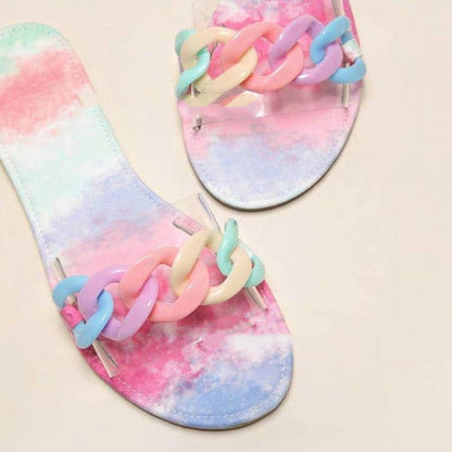 Candy Color Beach Slides