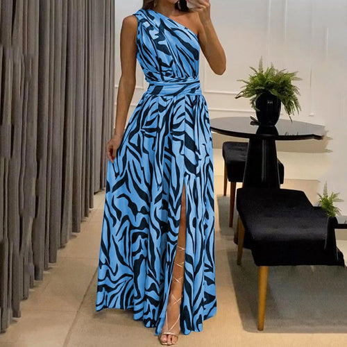 Summer Elegance One-Shoulder Dress