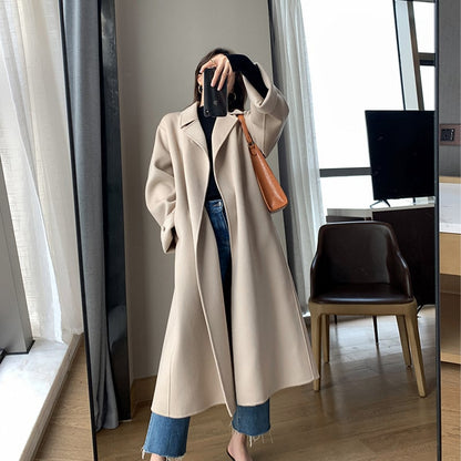 Chic Dual-Sided Woolen Coat