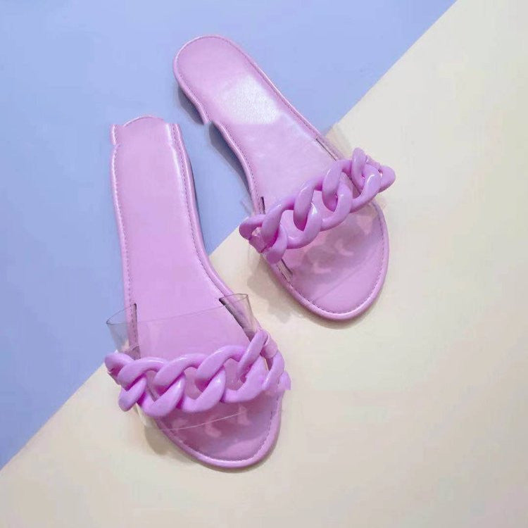 Candy Color Beach Slides