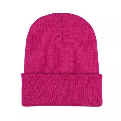 Knit Beanie for Fall and Winter in Candy Colors