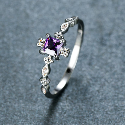 Luxury Blue Diamond Blend Ring