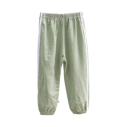 Striped Sporty Kids Harem Trousers