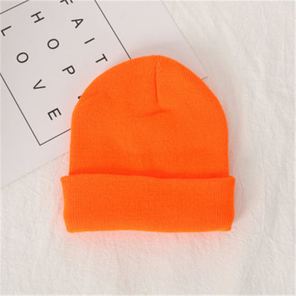 Knit Beanie for Fall and Winter in Candy Colors