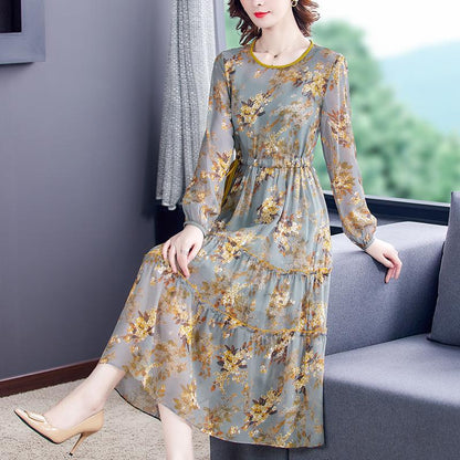 Chic Slimming Silk Skirt