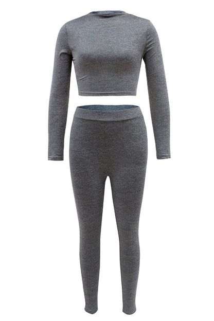 High-Waist Autumn Ensemble