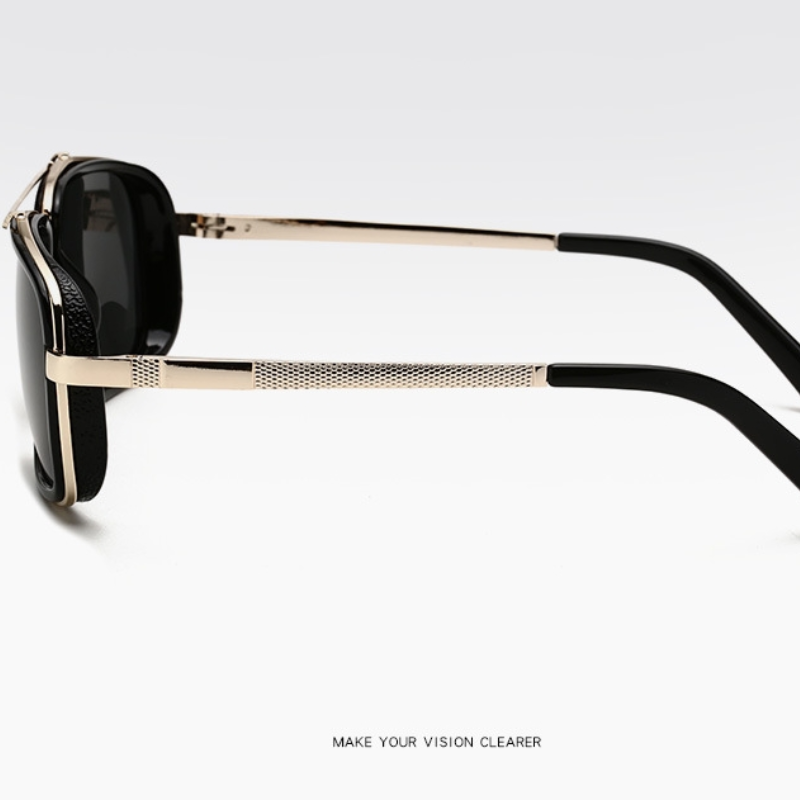 RetroShield Men's Polarized Sunglasses