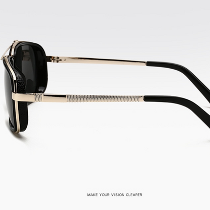 RetroShield Men's Polarized Sunglasses