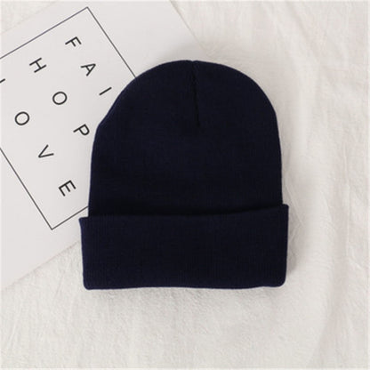 Knit Beanie for Fall and Winter in Candy Colors