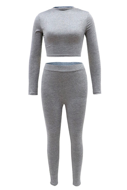 High-Waist Autumn Ensemble