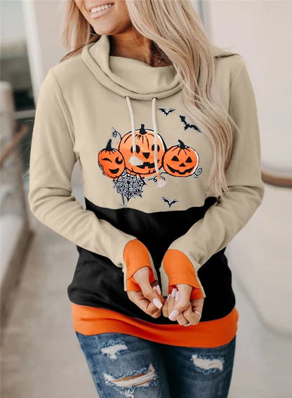 Thumb Pullover Chic Women's Top