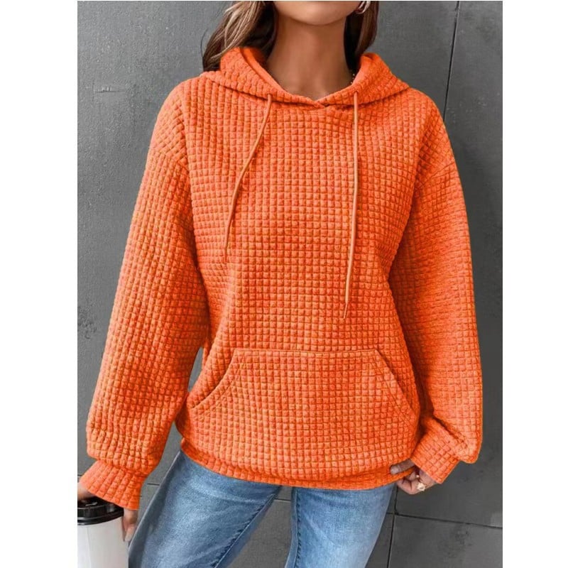 Ladies' Relaxed Solid Long-Sleeve Sweater