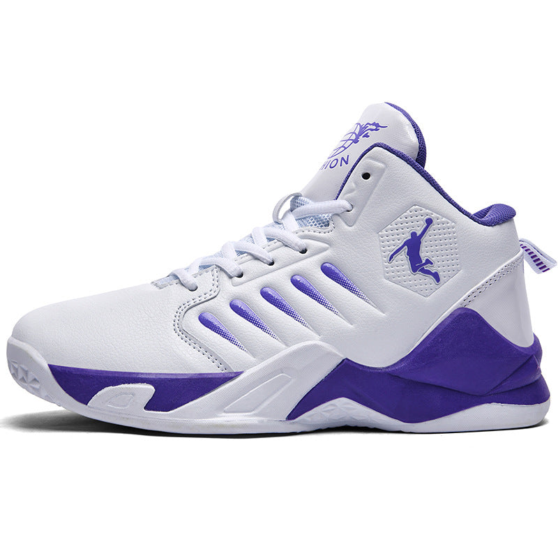 Stylish Men's High-Top Running Sneakers