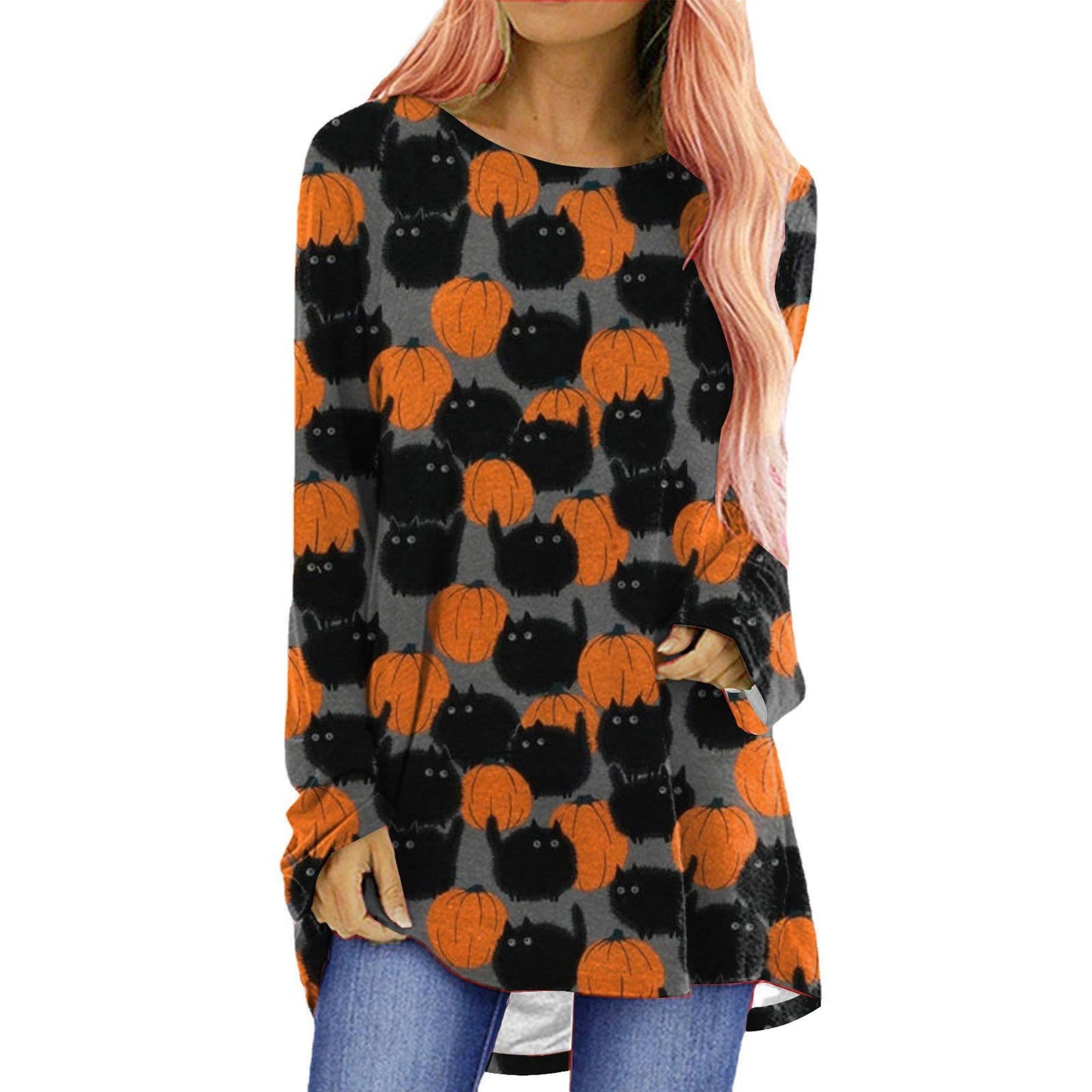 Halloween Spirit Women's Long-Sleeve Tee