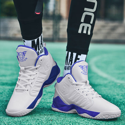 Stylish Men's High-Top Running Sneakers