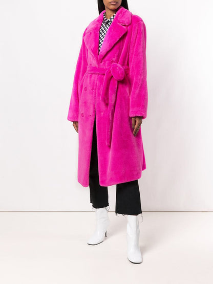 Elegant Faux Fur Winter Coat