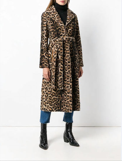 Elegant Faux Fur Winter Coat