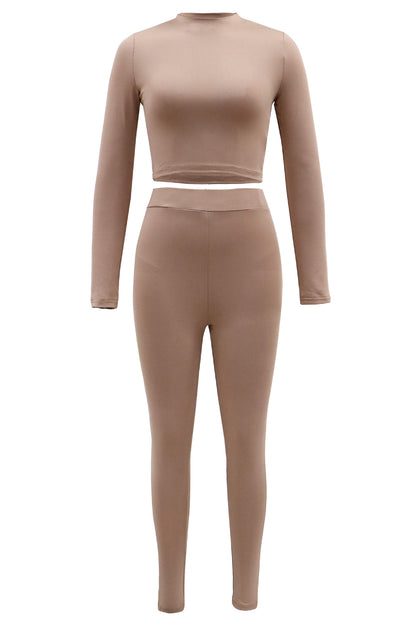 High-Waist Autumn Ensemble