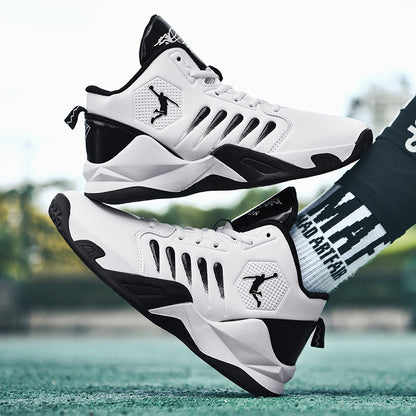 Stylish Men's High-Top Running Sneakers