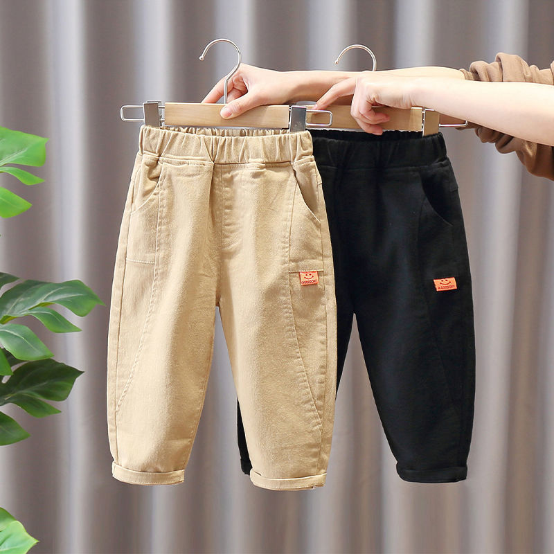 Boys' Versatile Cotton Pants for Seasons