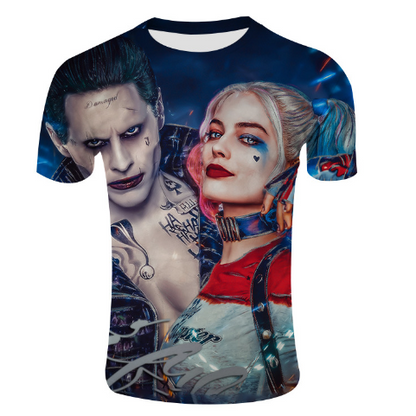 Film Theme Print Street Punk Men's T-Shirt