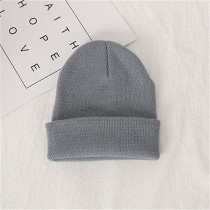 Knit Beanie for Fall and Winter in Candy Colors