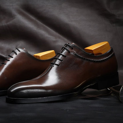 Elegant Korean Men’s Leather Dress Shoes