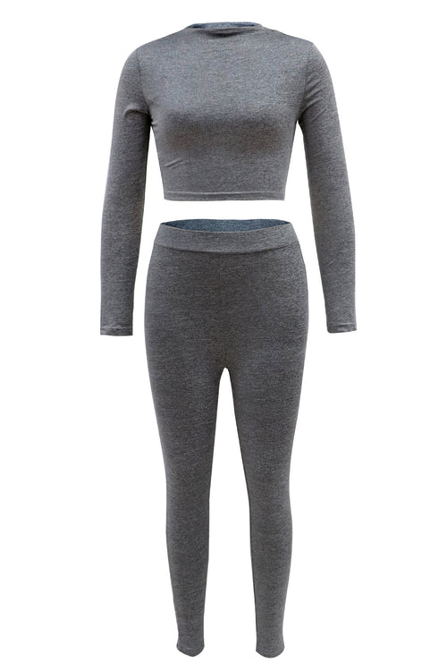 High-Waist Autumn Ensemble