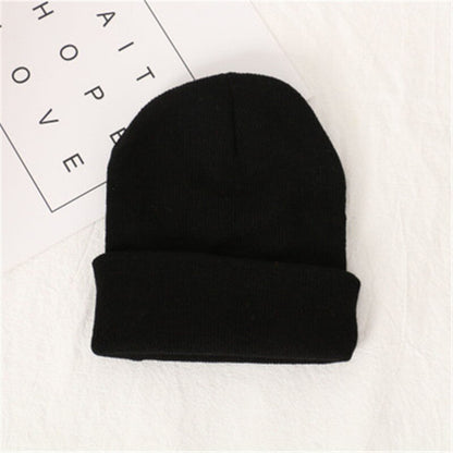 Knit Beanie for Fall and Winter in Candy Colors