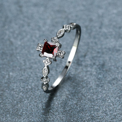 Luxury Blue Diamond Blend Ring