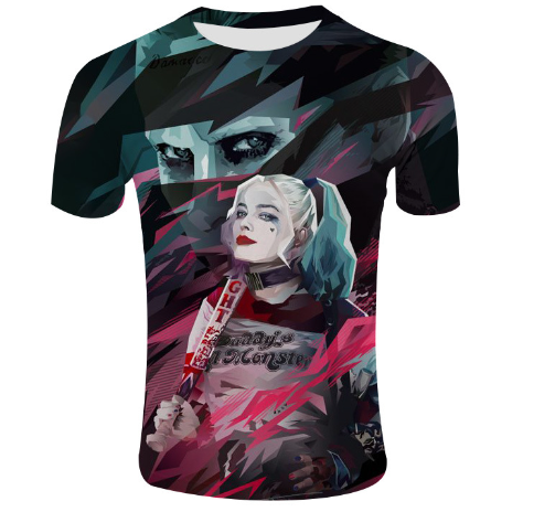 Film Theme Print Street Punk Men's T-Shirt