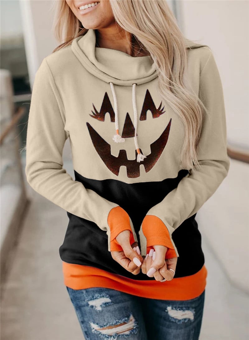Thumb Pullover Chic Women's Top