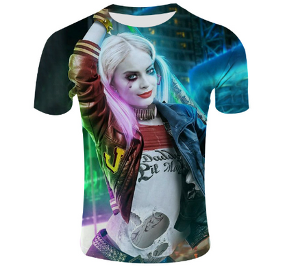 Film Theme Print Street Punk Men's T-Shirt