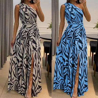 Summer Elegance One-Shoulder Dress