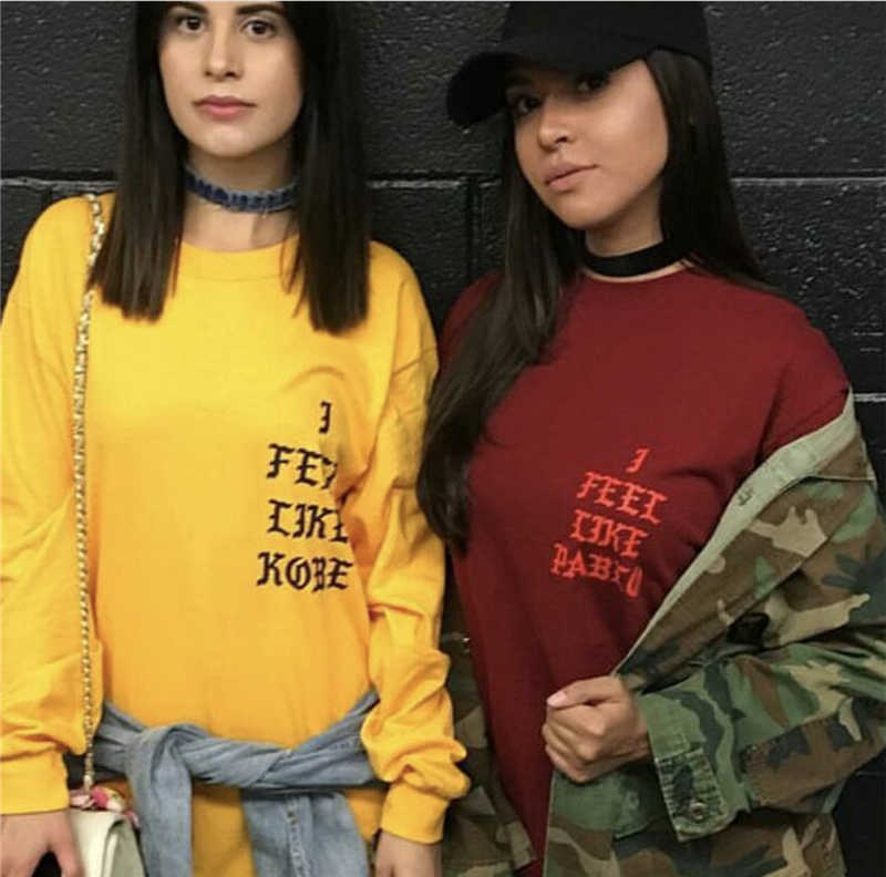 Pablo Inspired Long Sleeve Hoodie