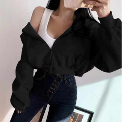 Korean Cotton Zipper Commuter Jacket