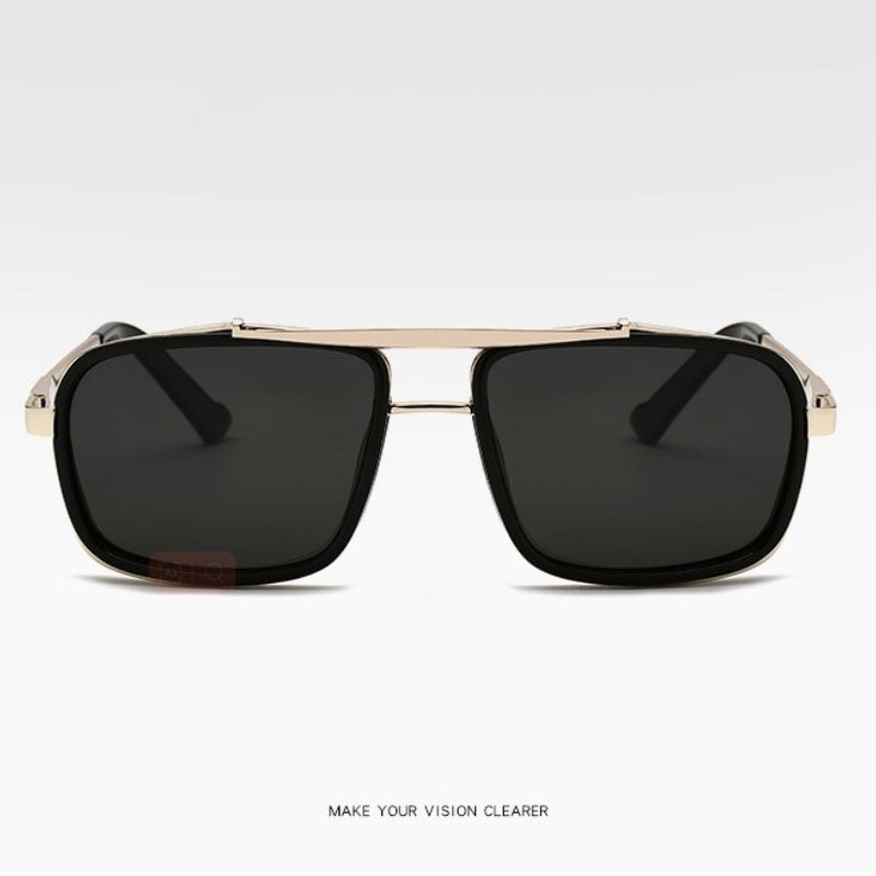 RetroShield Men's Polarized Sunglasses